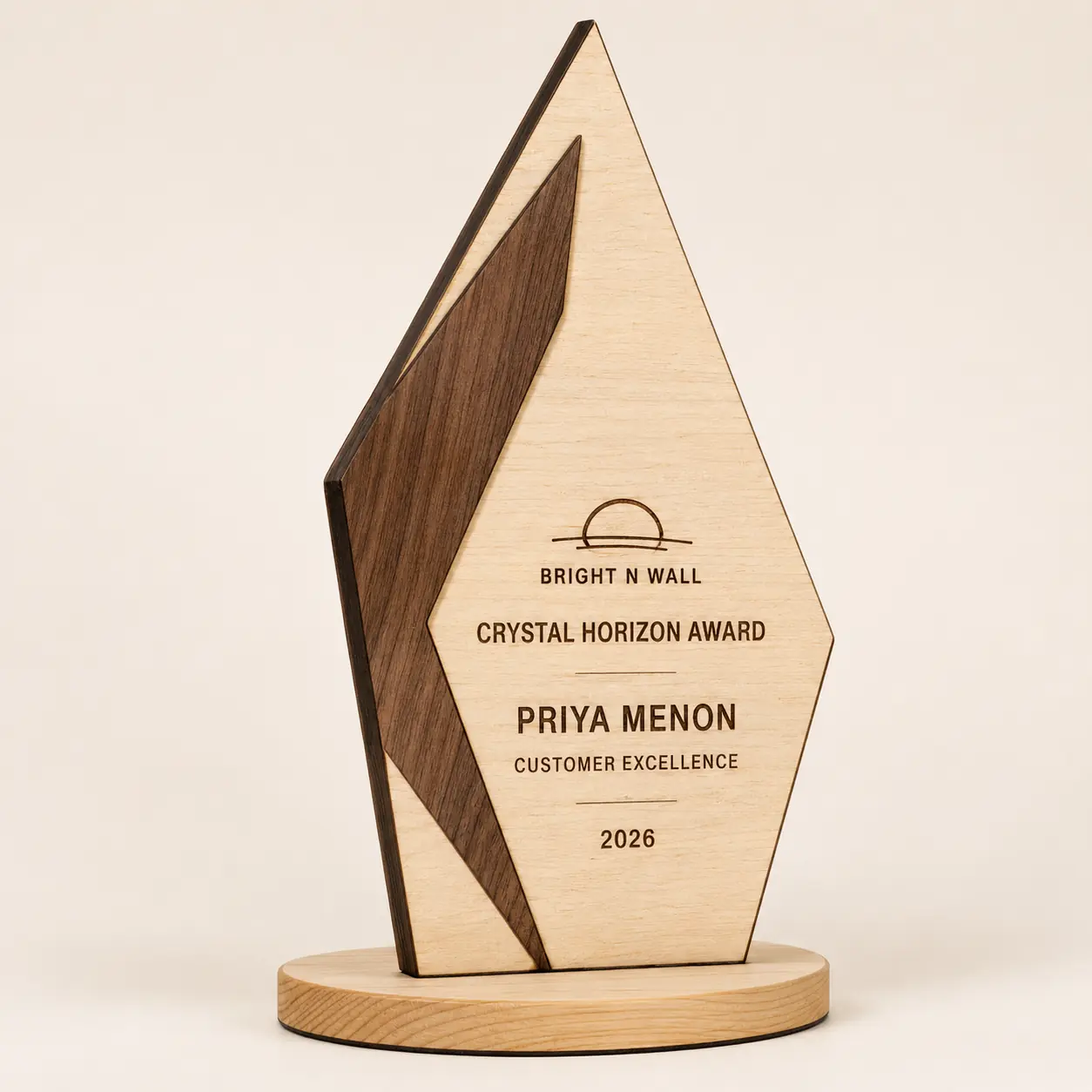 Crystal Horizon Award front hero view