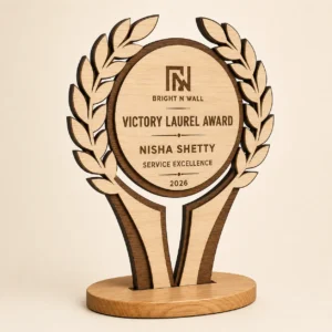 Victory Laurel Award front hero view