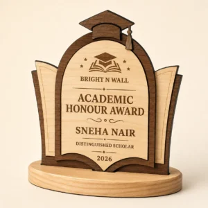 Academic Honour Award front hero view