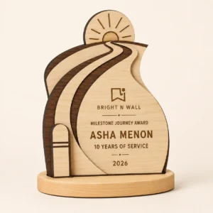Milestone Journey Award front hero view
